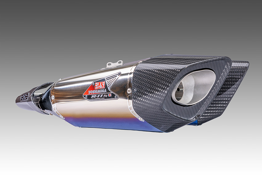 YOSHIMURA HAYABUSA 2021-25 RACE R-11SQ-R DUAL STAINLESS SLIP-ON